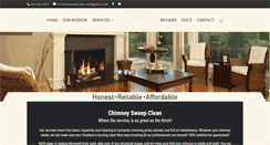 Desktop Screenshot of chimneysweepclean.com