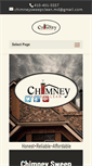Mobile Screenshot of chimneysweepclean.com